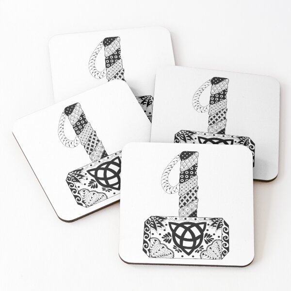 Item preview, Mjolnir Mandala designed and sold by LotusArtStudio.