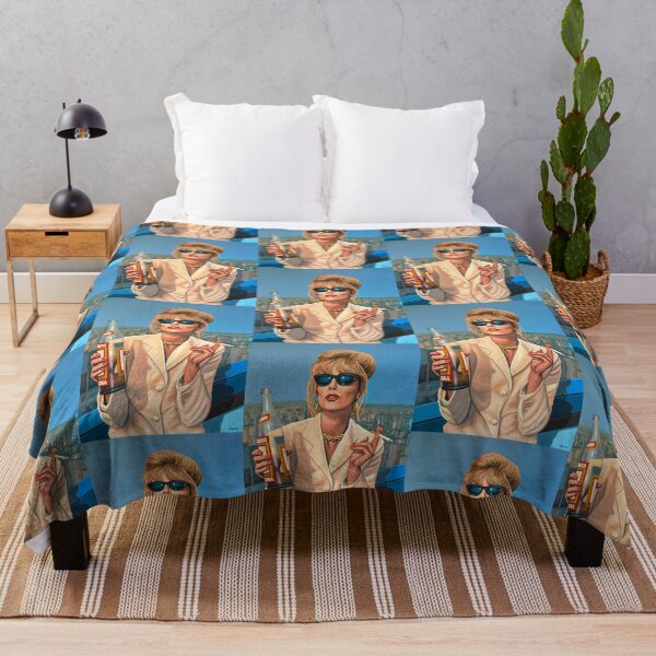 Item preview, Joanna Lumley as Patsy Stone painting designed and sold by PaulMeijering.