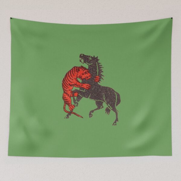 Item preview, Tiger Fights A Horse designed and sold by VictorIos.