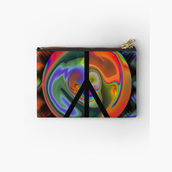 Item preview, PEACE SYMBOL RAINBOW designed and sold by WildestArt.