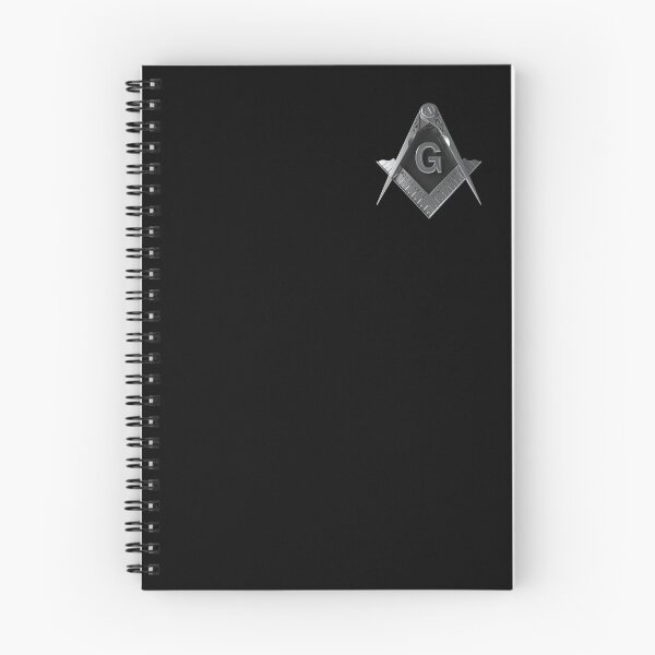 Item preview, Freemason Silver Square & Compass Black Background Masonic designed and sold by MasterMasonMade.