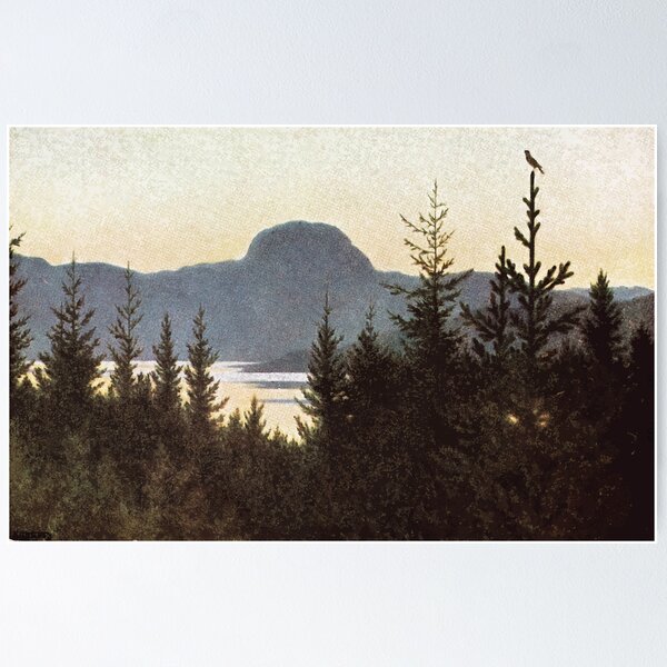 Item preview, Postcard Theodor Kittelsen Andersnatten postkort designed and sold by wetdryvac.