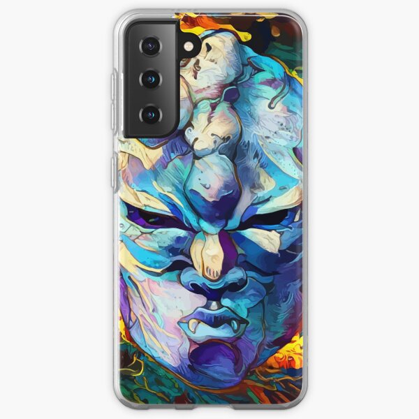 máscara de piedra Funda blanda para Samsung Galaxy