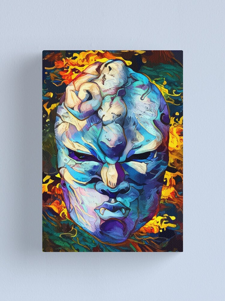 Alternate view of stone mask Canvas Print