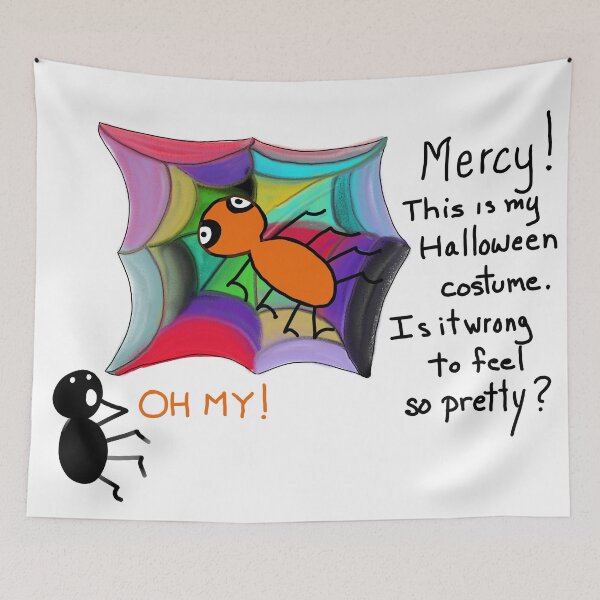 Item preview, Spider’s Shocking Halloween Costume designed and sold by Helen Knecht.