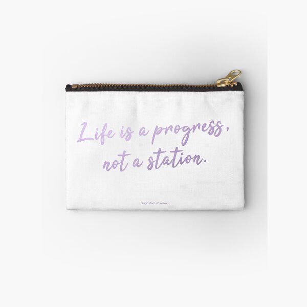 Item preview, Life is a progress, not a station designed and sold by Callum Barnes.