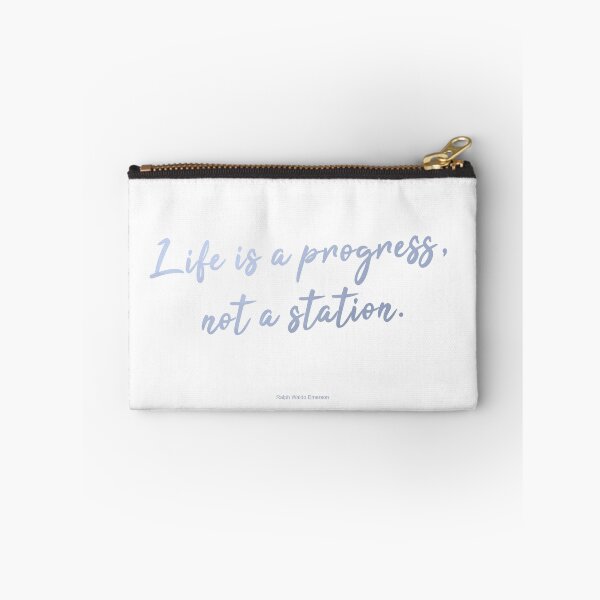 Item preview, Life is a progress, not a station designed and sold by Callum Barnes.