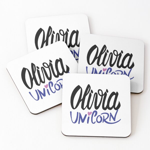 Item preview, Olivia Unicorn My Name is Olivia!  designed and sold by ProjectX23.
