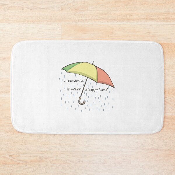 Item preview, a pessimist is never disappointed... designed and sold by goatboyjr.