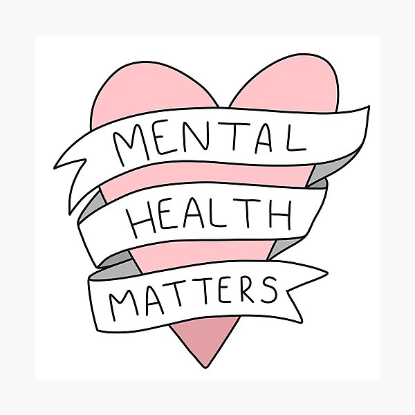 Item preview, Mental Health Matters designed and sold by IsabelleBellino.