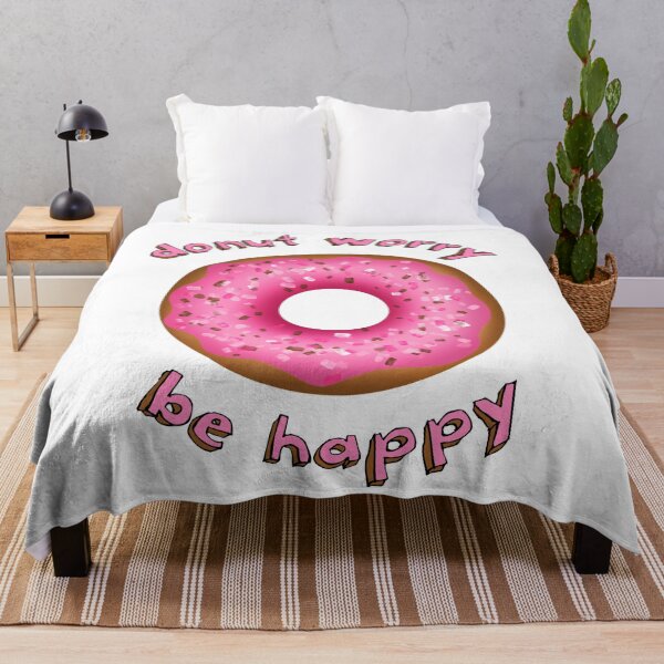 Item preview, Donut Worry Be Happy designed and sold by Olivia Ossege.