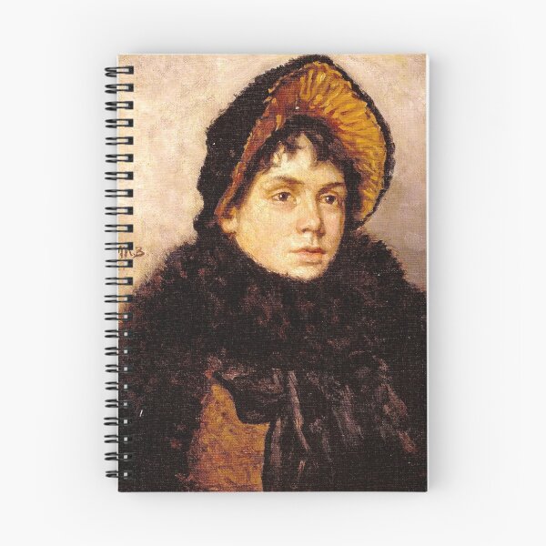 Item preview, Marie Bashkirtseff - Femme Tretiakoff - Portrait of a Woman designed and sold by ArtExpression.