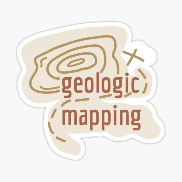 Geologic Mapping Sticker Sticker