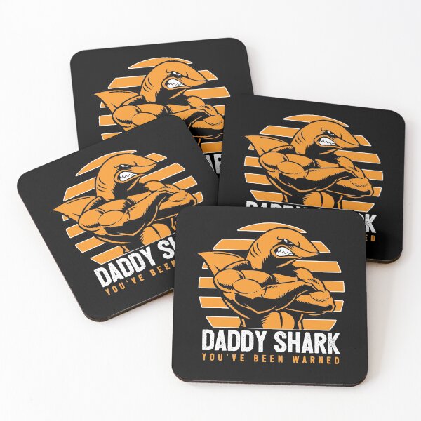 Item preview, Daddy Shark You've Been Warned designed and sold by TheCrazyBear.