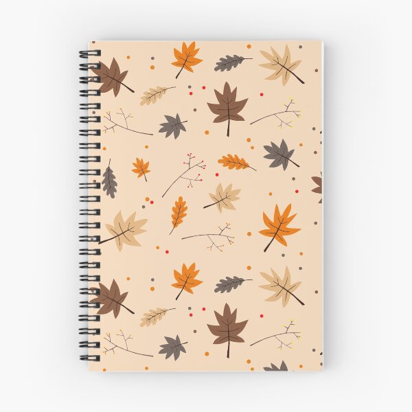 Item preview, Autumn leaves and berries pattern designed and sold by space-kitten.