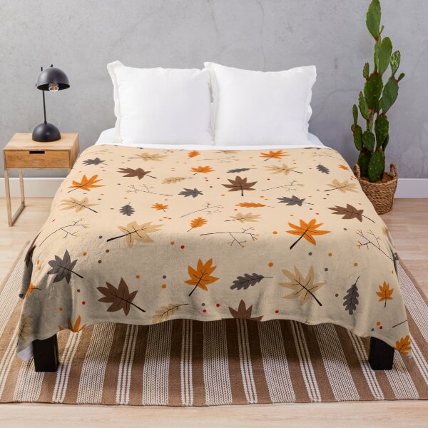 Item preview, Autumn leaves and berries pattern designed and sold by space-kitten.
