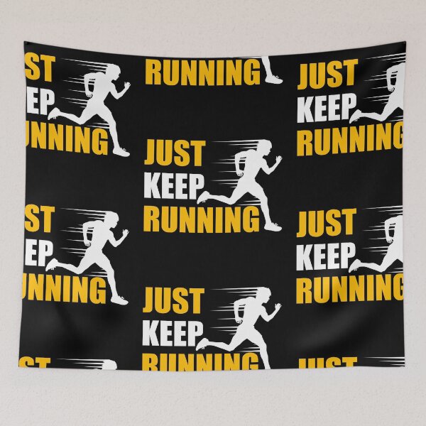 Item preview, Running Jogging Marathon Race Runner Jogging Run Sprinting Training Saying designed and sold by Mark Sukra.