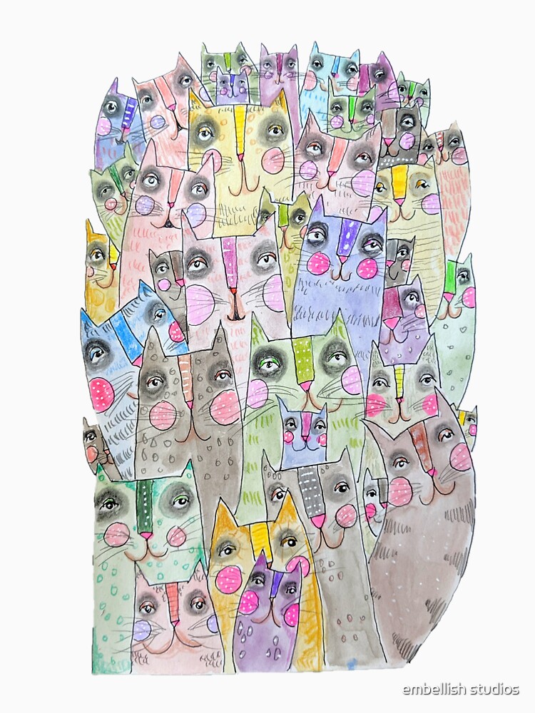 Cat Pile by tammymurdock