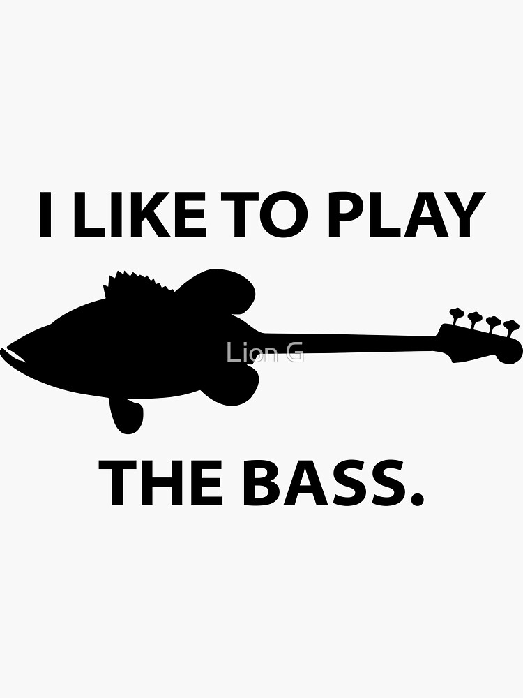 Bass, Bass Baby! | Sticker