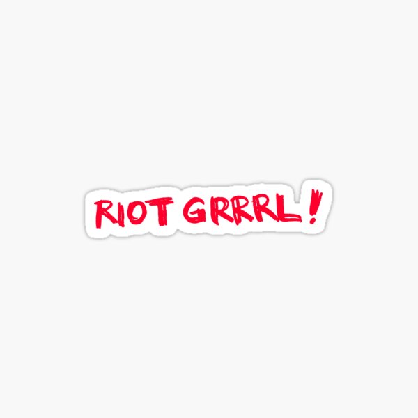 revolution, girl style, now! Sticker