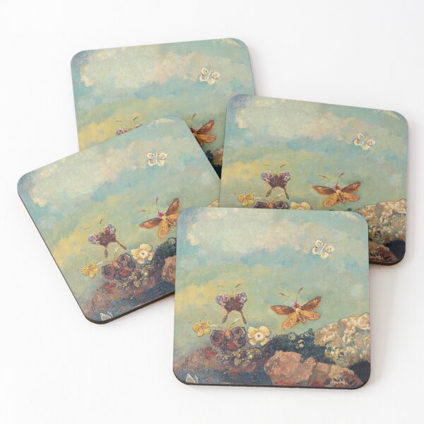 Item preview, Odilon Redon - Butterflies  designed and sold by vakashop.