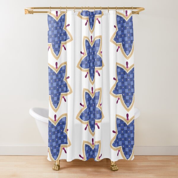 JUTURNA Star Shower Curtain