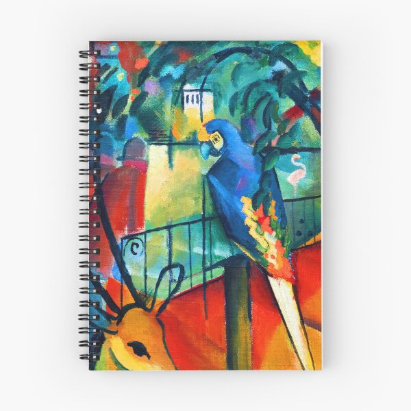 Item preview, August Macke - Zoological Garden designed and sold by ArtExpression.