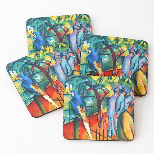 Item preview, August Macke - Zoological Garden designed and sold by ArtExpression.