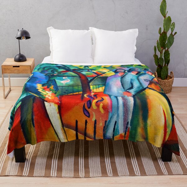 Item preview, August Macke - Zoological Garden designed and sold by ArtExpression.