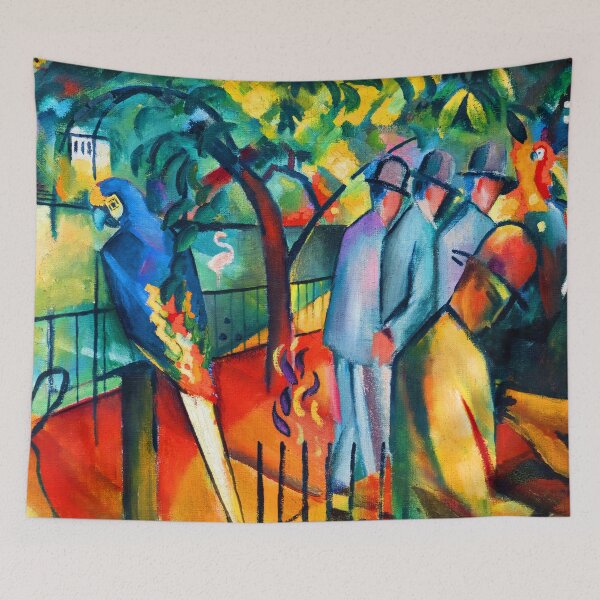 Item preview, August Macke - Zoological Garden designed and sold by ArtExpression.