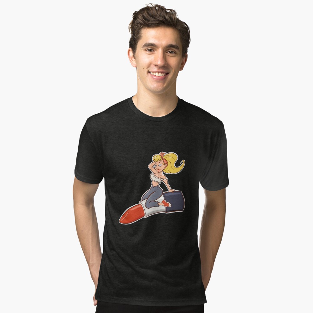 Item preview, Tri-blend T-Shirt designed and sold by Toonabilly.