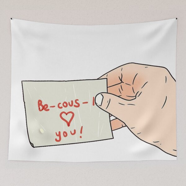 Item preview, Be-cous-I love you! (Peep Show) designed and sold by Etchedclothing.