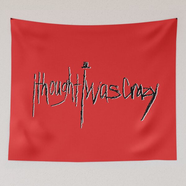 Item preview, ithoughtiwascrazy - Black and White Logo designed and sold by Pin-eye.