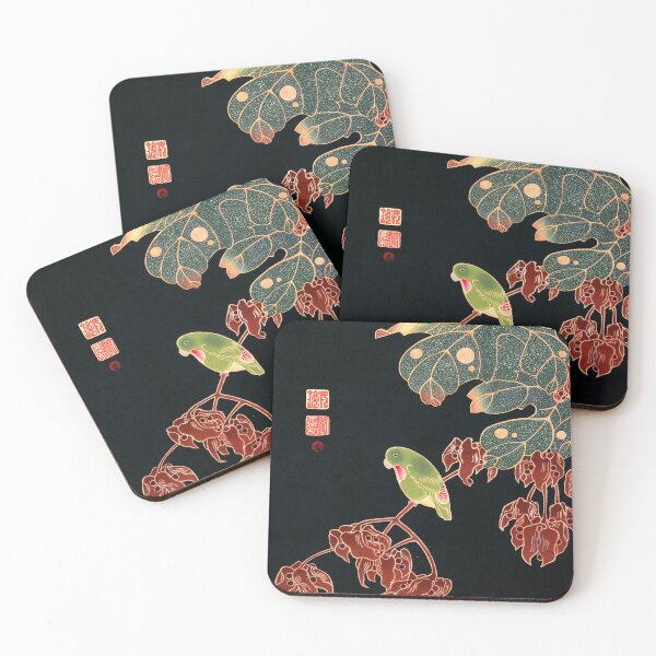 Item preview, Ito Jakuchu - The Parakeet designed and sold by ArtExpression.