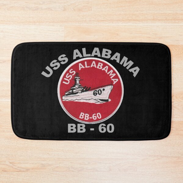 Item preview, USS Alabama (BB-60 Crest for Dark Colors designed and sold by Nikki SpaceStuffPlus.