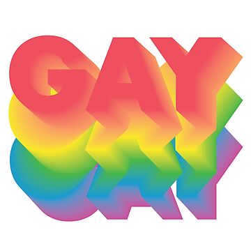 Artwork thumbnail, Gay Rainbow by GayCum