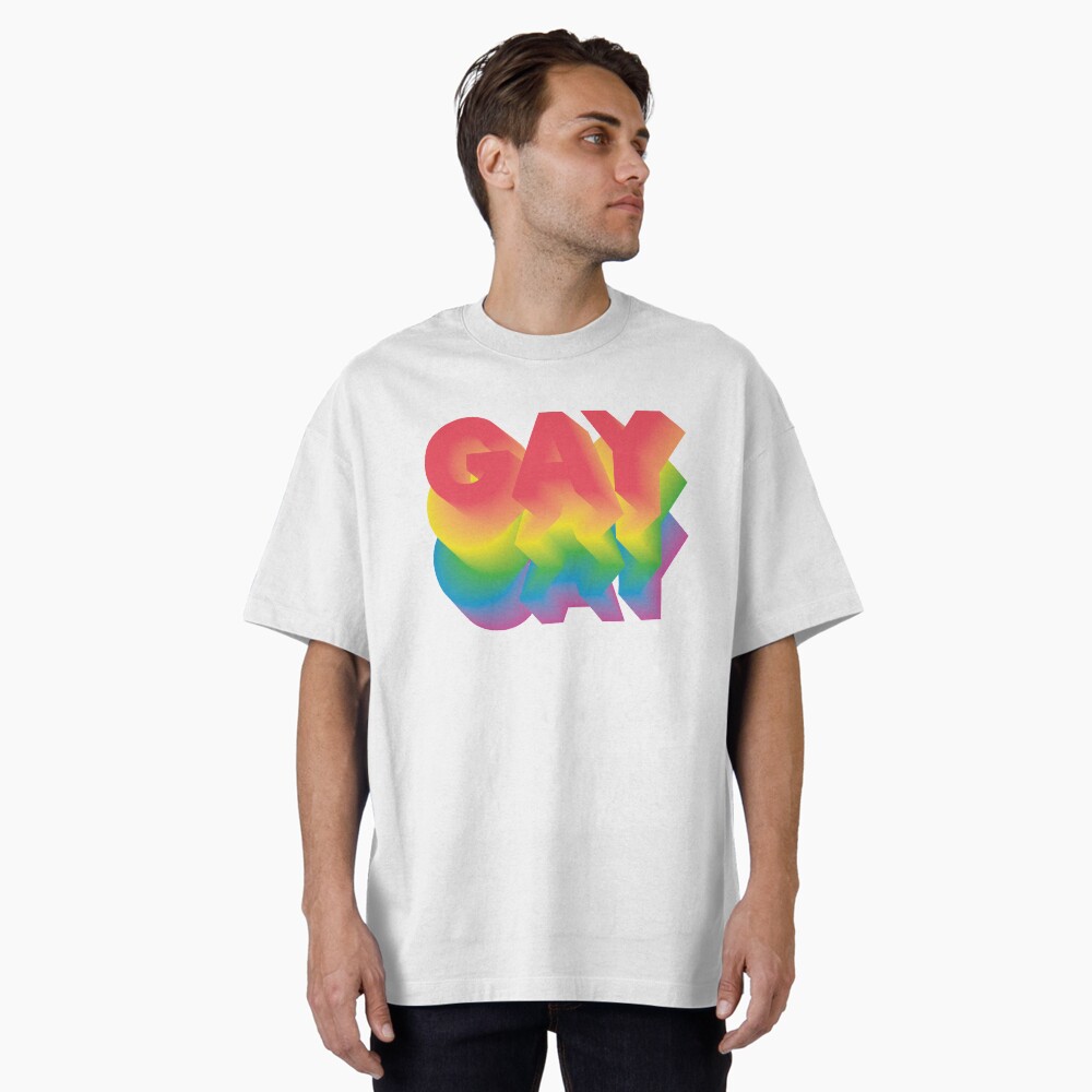 Item preview, Oversized T-Shirt designed and sold by GayCum.