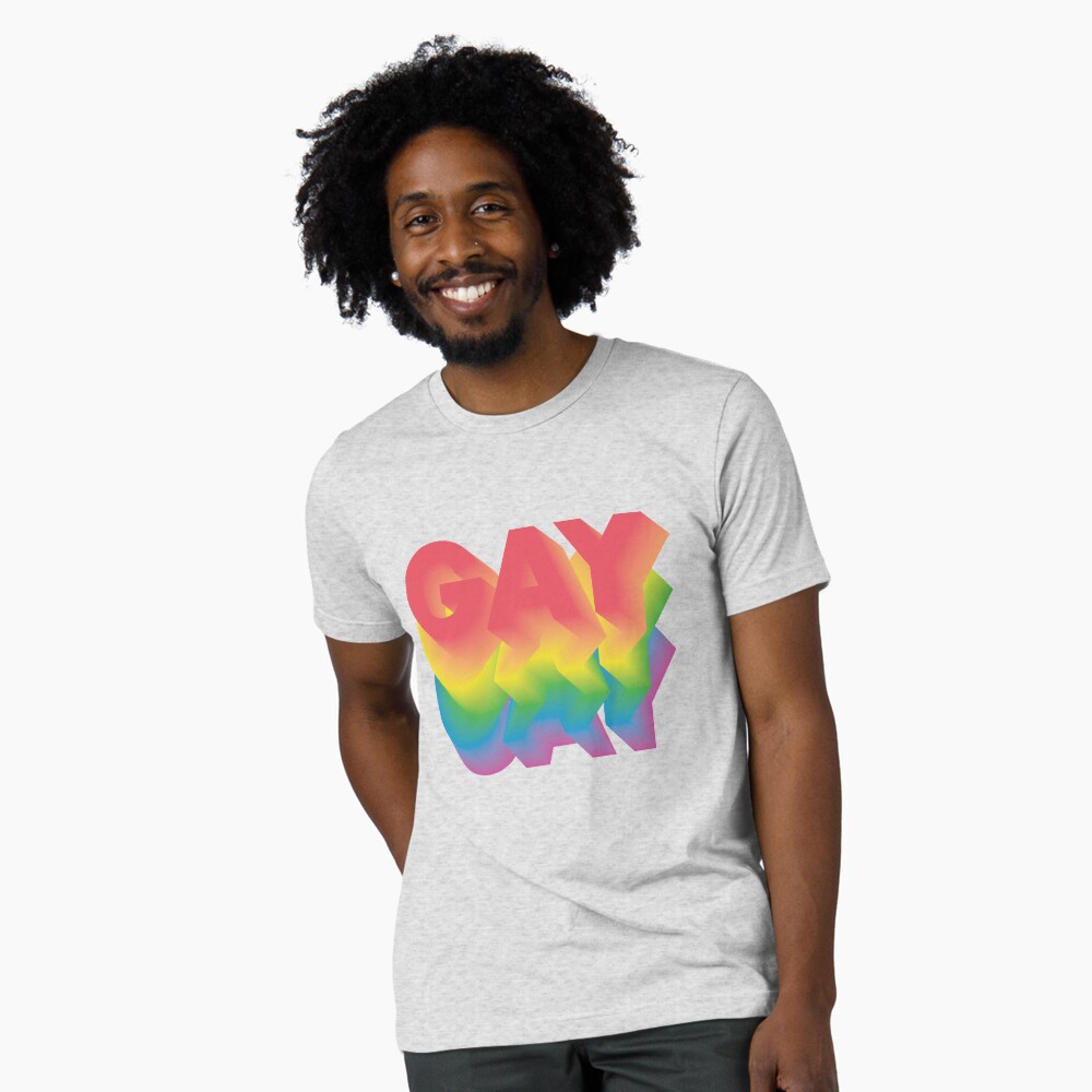 Item preview, Tri-blend T-Shirt designed and sold by GayCum.