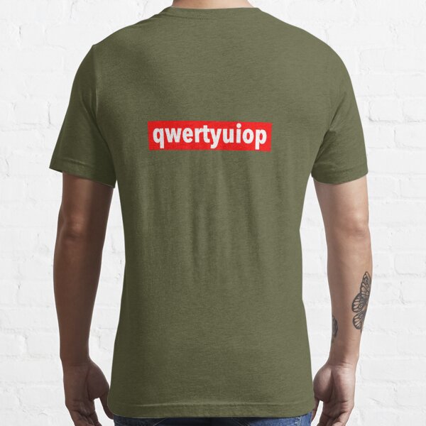 QWERTYUIOPASDFGHJKLZXCVBNM Essential T-Shirt for Sale by