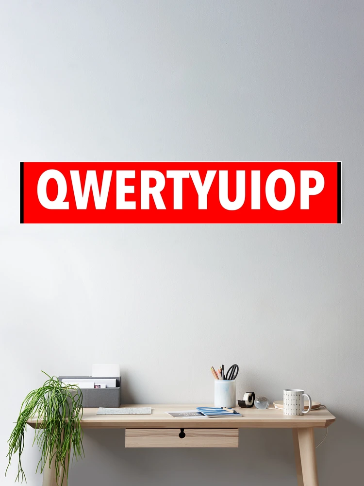 qwertyuiop