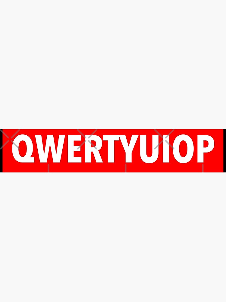 qwertyuiop