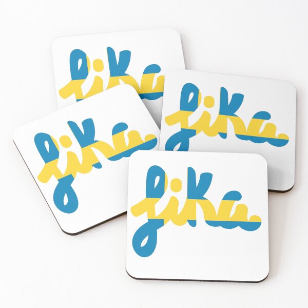 Item preview, Swedish Flag Fika Script designed and sold by maddiebusick.