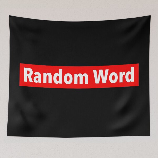 Item preview, Random Word designed and sold by weavernap.