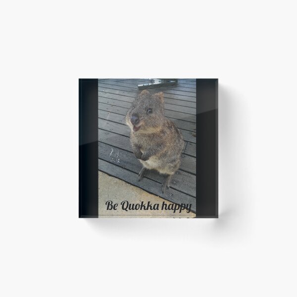 Item preview, Be Quokka happy designed and sold by sword-snobby.