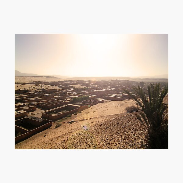 Beautiful Algeria - Rum-Spattered Village Photographic Print