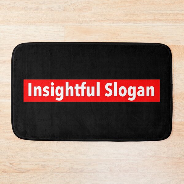 Item preview, Insightful Slogan designed and sold by weavernap.