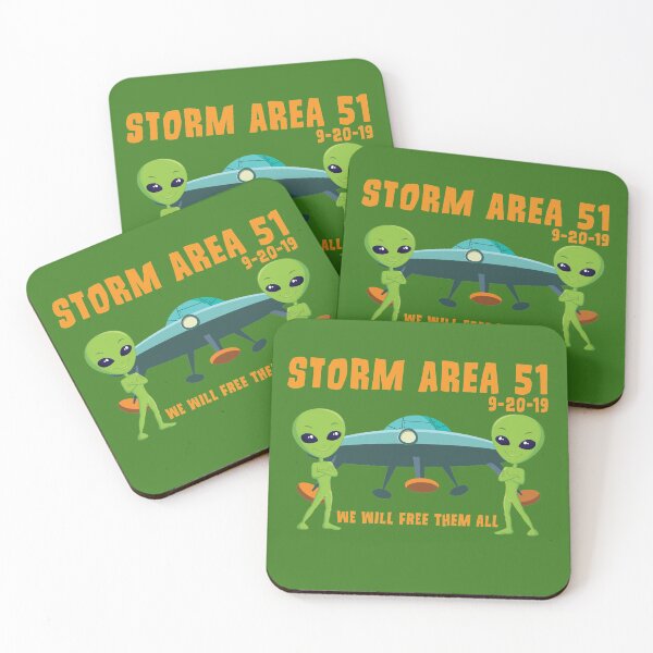Item preview, Storm Area 51 Free Them All designed and sold by TheCrazyBear.