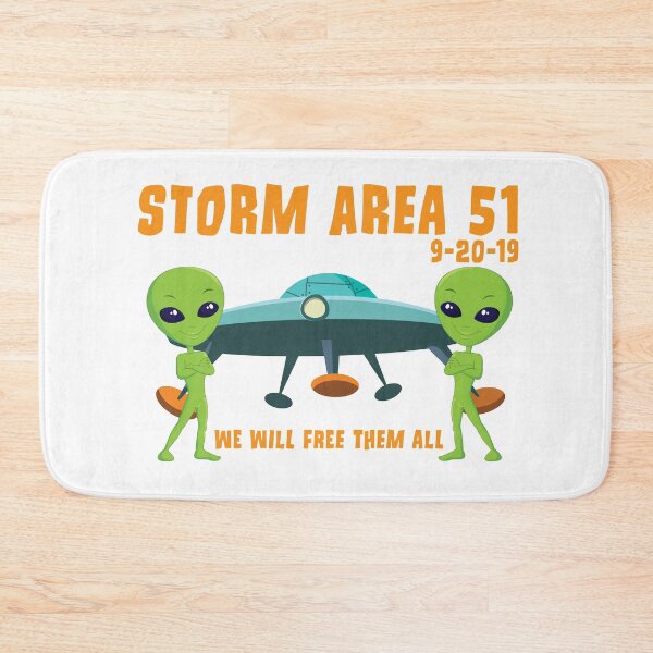 Item preview, Storm Area 51 Free Them All designed and sold by TheCrazyBear.