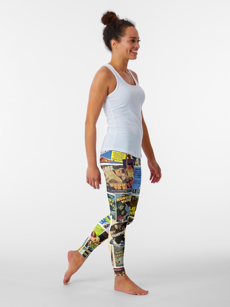 Alternate view of Vintage Horror Leggings