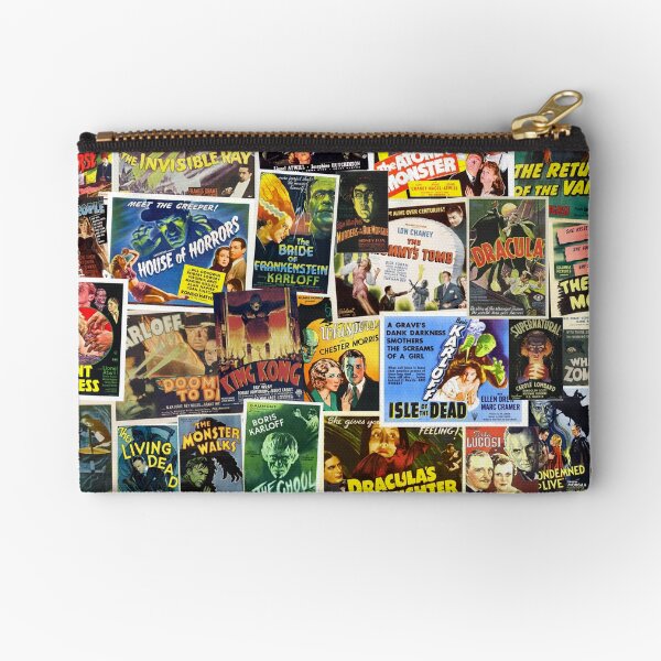 Vintage Horror Zipper Pouch